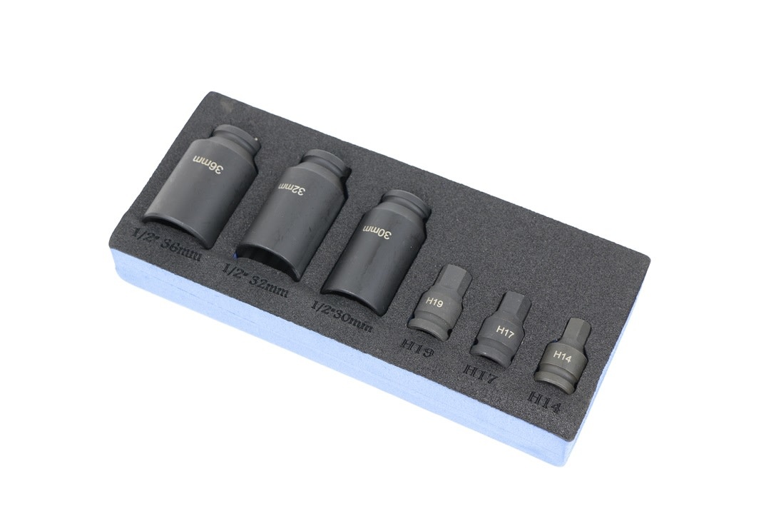 TM Drive shaft Socket set, Assembly set 1/2 "