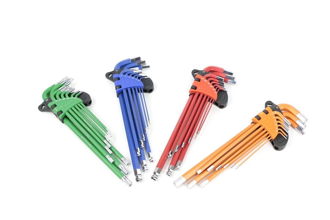 TM 36 Delige Professionele Inbussleutelset MM, INCH, TORX