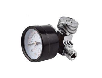 TM Luchtregelaar en Manometer voor Verfspuit