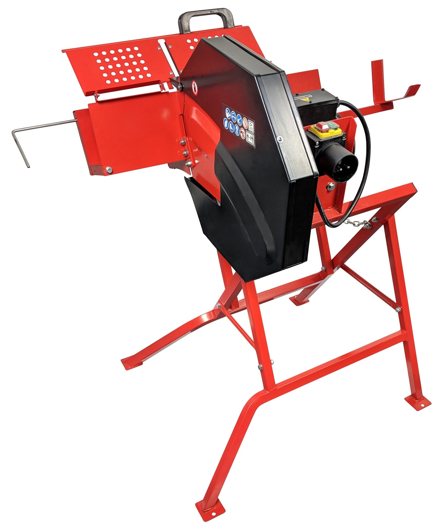 TM 405 mm. Wipzaag, Log Saw, Brandhoutzaag 2200 Watt met 140-1000 mm Zaagcapaciteit