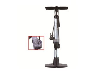 TM Professionele Fietspomp Met Manometer En Adapterset