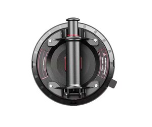 DELPHI Tegels zuignappen zuignap 200 mm met manometer max. 120 kg, vacuüm zuignap glazen zuiggrepen voor tegels veilig transport voor tegels, glas, metaal, marmer - set met koffer