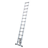 TM Professionele Telescoopladder – Aluminium – Max. uitschuiflengte 4.10 M , Soft Close