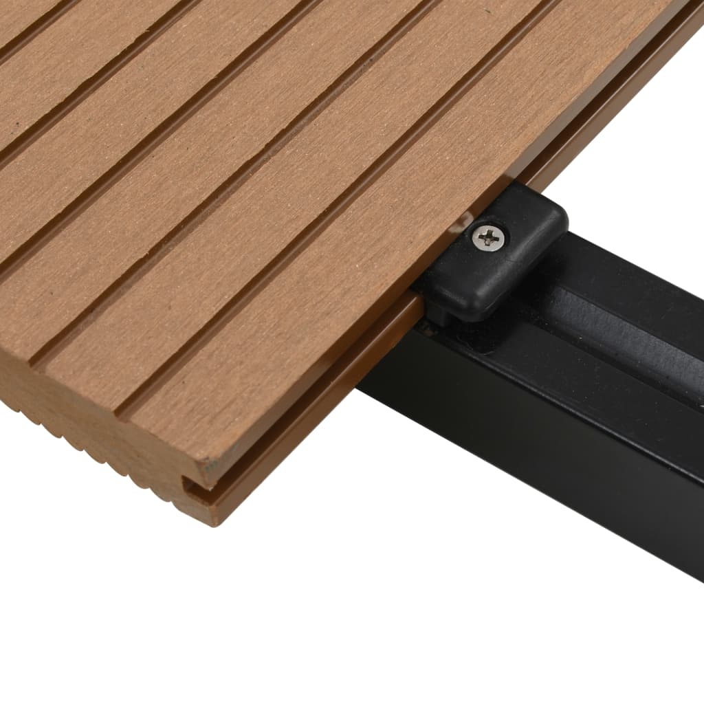 TM Terrasplanken met accessoires 10 m² 4 m massief HKC teak