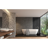 TM Wandpaneel , Lattenwand 240 x 60 cm Smoked / geolied eiken, dikte 22mm