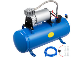 TM 8 Bar 12V luchtcompressor met 6 liter tank voor Luchthoorn Camperbanden