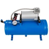 TM 8 Bar 12V luchtcompressor met 6 liter tank voor Luchthoorn Camperbanden