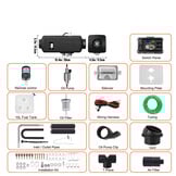 TM Diesel Luchtverwarmer 5KW Standkachel Brandstofverbruik Autoverwarming