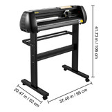 TM Snijplotter voor Vinyl  Printer Snijmachine