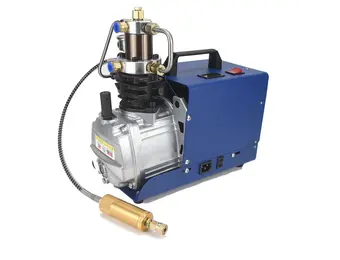 TM Elektrische Luchtcompressorpomp Hogedrukluchtpomp voor Duikfles en Paintballtank