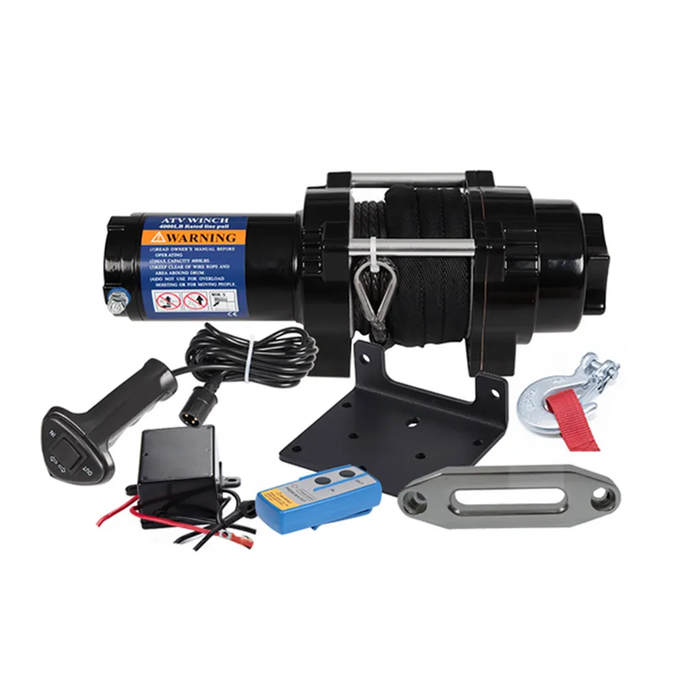 TM 12 Volt Professionele Bumperlier Autolier Met Vaste en Draadloze Afstandsbediening 2000 KG