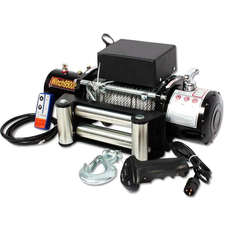 TM 12 Volt Professionele Bumperlier Autolier Met Vaste en Draadloze Afstandsbediening 6000 KG