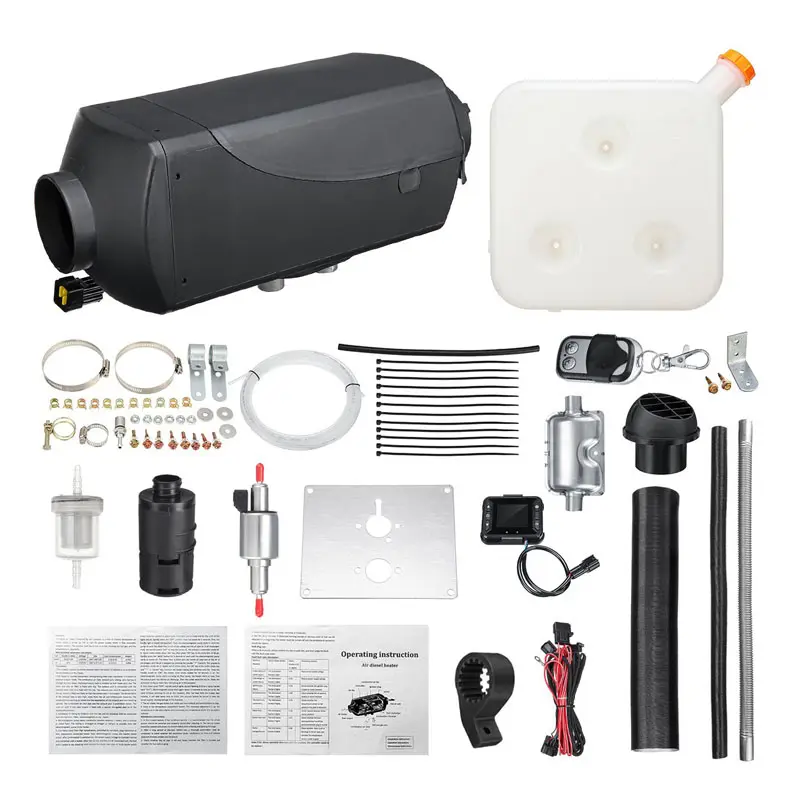 12V 8KW 8000W Diesel Air Heater , Standkachel