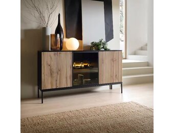 Tabar en Co Dressoirs kast met glas 153 cm