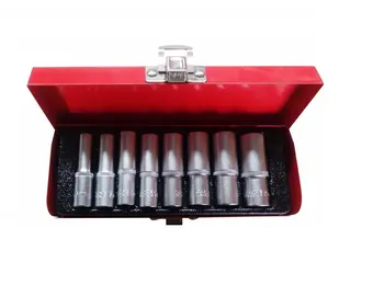 TM 8 Delige 1/4" Lange Doppenset