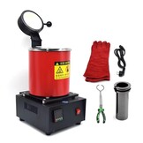 TM Metaalsmeltoven, Grafietkroes smeltoven, Digitale goudsmeltovenmachine, 1750 watt