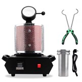 TM Metaalsmeltoven, 3Kg Grafietkroes smeltoven, Digitale goudsmeltovenmachine