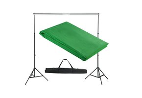 VD Achtergrondsysteem 300x300 cm groen