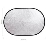 VD Fotostudioset met verlichtingsset, achtergrond en reflector