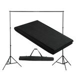 VD Achtergrondsysteem 300x300 cm zwart