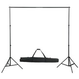 VD Achtergrondsysteem 300x300 cm zwart