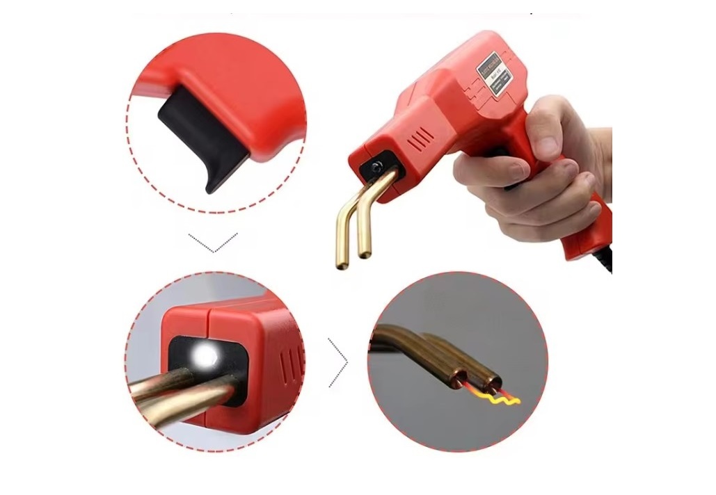 TM 50 Watt Hot Nietmachine, Plastic Soldeerapparaat, Bumper Reparatieset Inclusief 200 Nieten