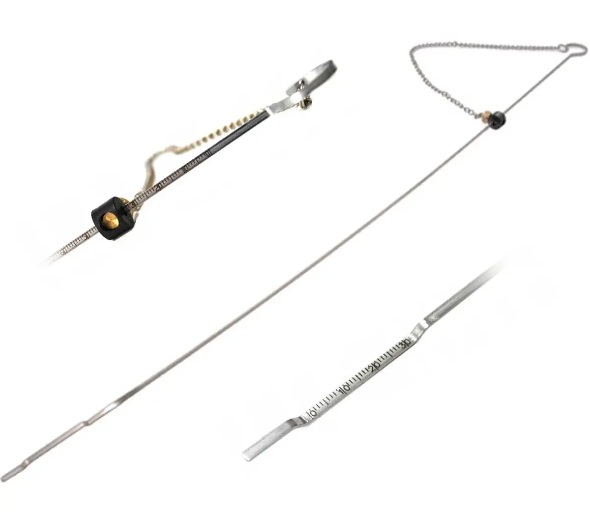 Oliepeilstok voor Audi en VW met oliepeilindicator in het display