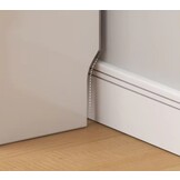 Schoenenkast 125x17x100 cm Wit