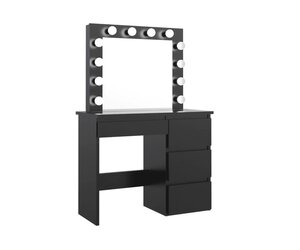 Make-Uptafel Kaptafel Met Dimbare Ledverlichting Wit