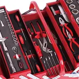 TM Profi gevulde gereedschapskist met foam inlays 85-delig