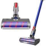 Zuigmond met LED Verlichting geschikt voor Dyson V15 / V11 / V10 / V8 / V7 / V6 - Mondstuk Parketborstel Accessoires en Onderdelen voor Steelstofzuiger - Opzetstuk Borstel - Wasbaar