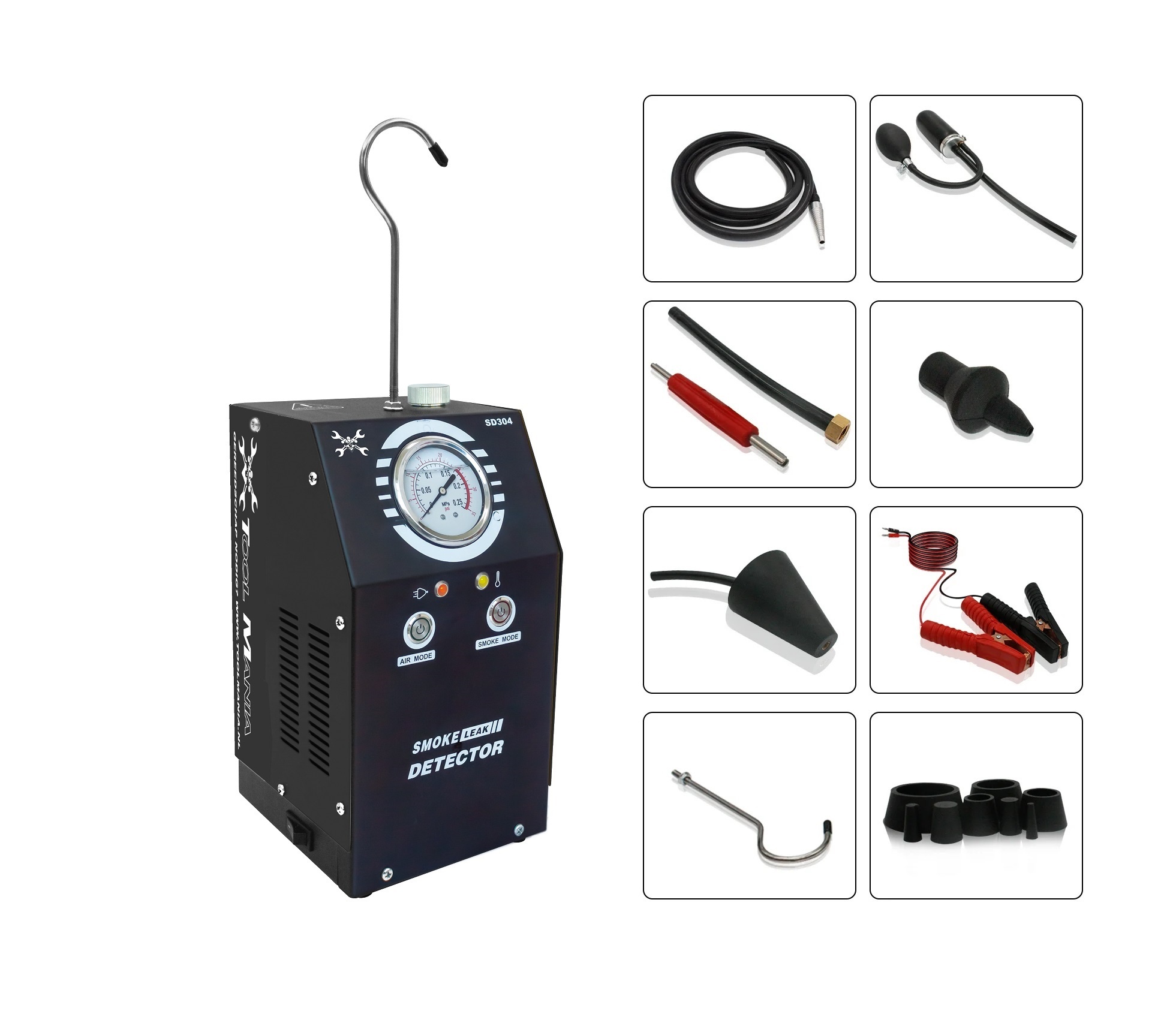 TM Automotive Rookmachine EVAP Rookmachine Auto Leidingsystemen Lekdetector