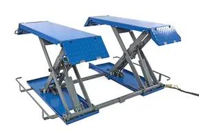 TM 3 Ton Professionele Elektrische Autopoetsbrug, Poetsbrug, Bandenbrug - 230 Volt