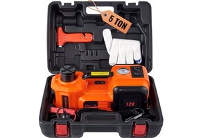 TM Elektrische Hydraulische Krik 5t 12V Ingebouwde bandenpomp