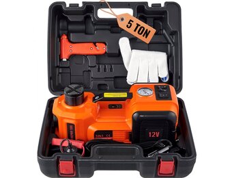 TM Elektrische Hydraulische Krik 5t 12V Ingebouwde bandenpomp