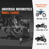 TM Motorfiets Voorwiel Stand 381-558.8mm