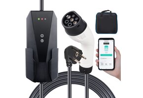 TM Draagbare Laadkabel 3.68kW , type 2 ,16amp , 230V , 8.6M