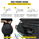 TM EV laadkabel 2.3kW , 6m , 230v , 10amp