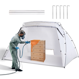 TM Draagbare spuitbescherming 305 x 213 x 183 cm