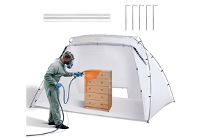 TM Draagbare spuitbescherming 305 x 213 x 183 cm