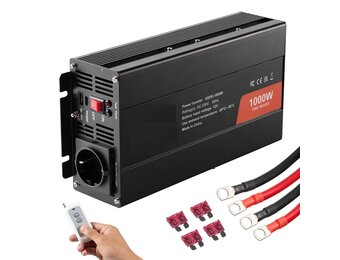 TM Spanningsvormer 1000W DC 12V AC 230V