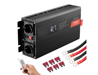 TM Spanningsvormer 2000W DC 12V AC 230V