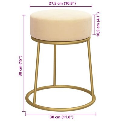TM Hocker make up/kaptafel