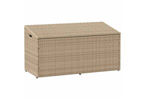 TM Tuinbox 110x50x58 cm poly rattan beige