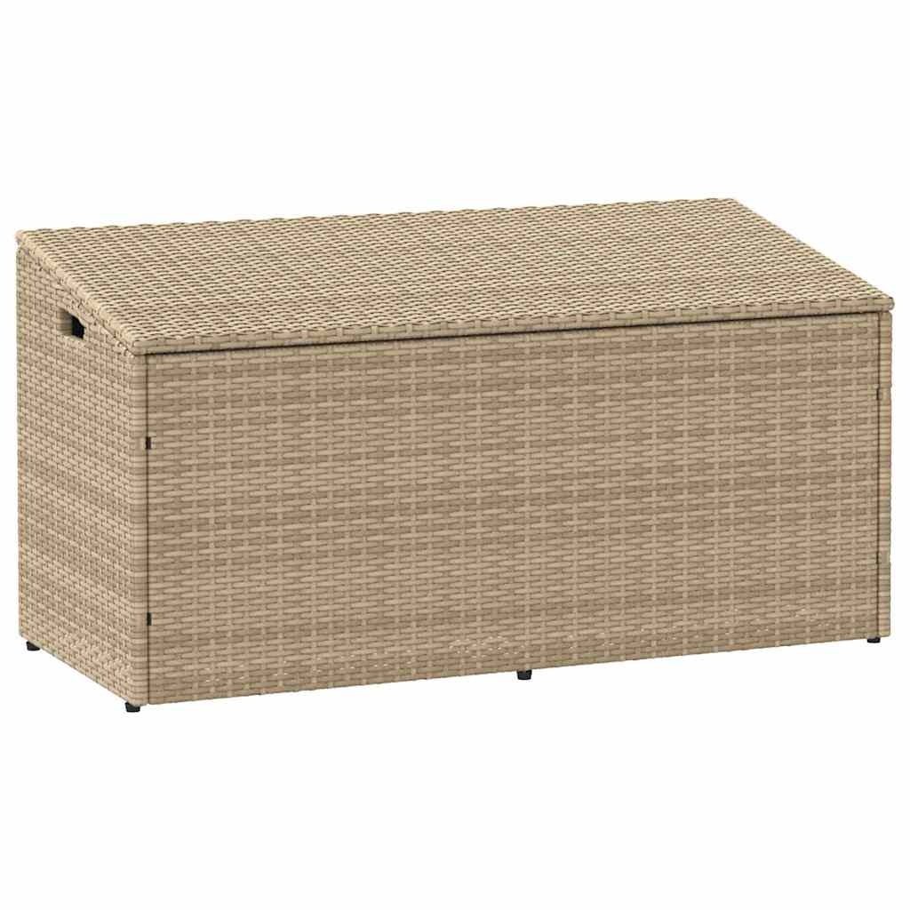 TM Tuinbox 110x50x58 cm poly rattan beige