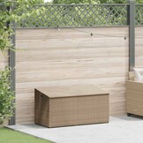 TM Tuinbox 110x50x58 cm poly rattan beige