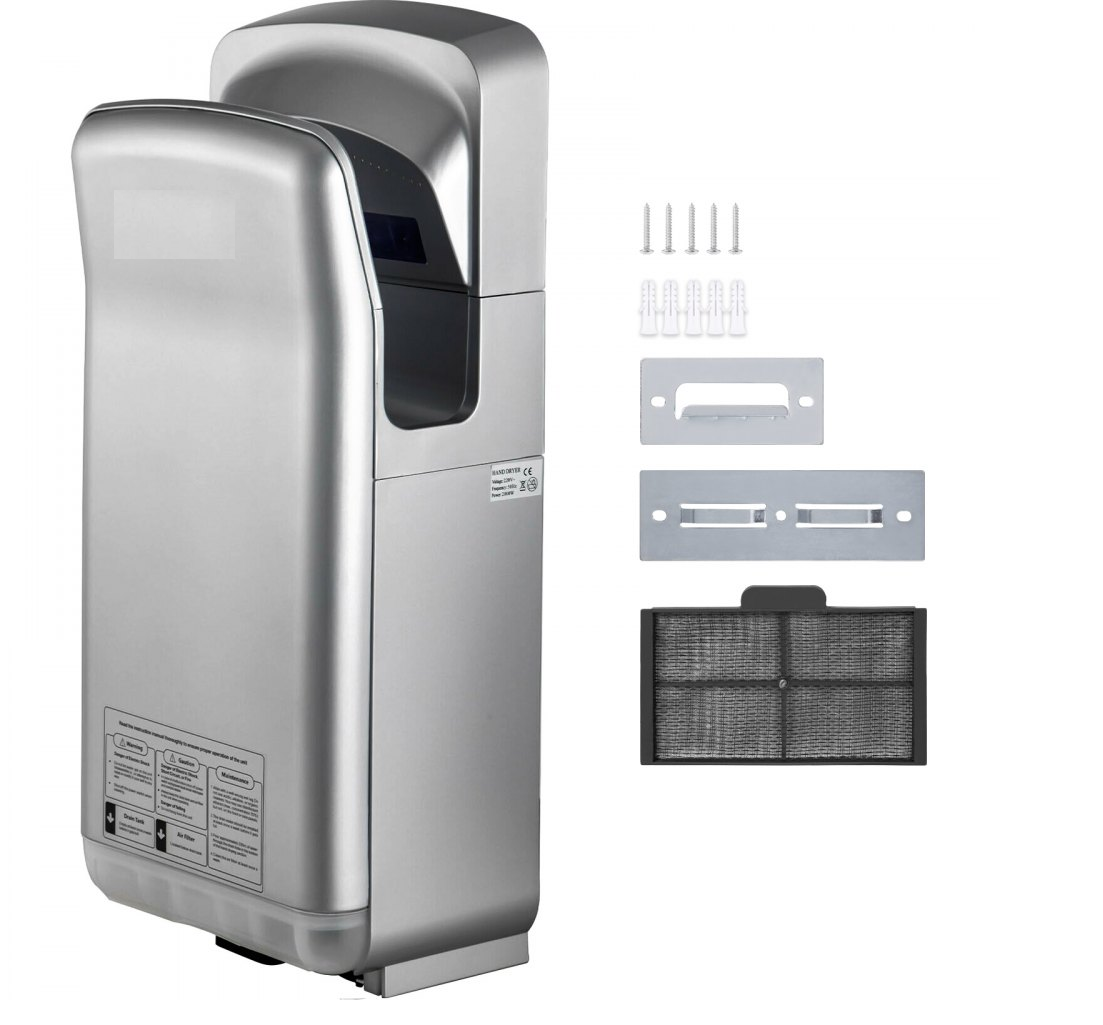 TM Verticale Handdroger 2 kW