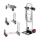 TM 2-in-1 steekwagen opvouwbaar 113/181 kg laadvermogen