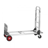 TM 2-in-1 steekwagen opvouwbaar 113/181 kg laadvermogen