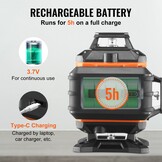 TM Kruislijnlaser 30m 520 nm ± 10 nm